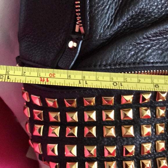 Michael Kors SM Studded backpack leather Rhea Zip